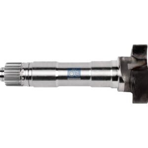 DT Spare Parts 6.60181 Brake camshaft, right, D: 45 mm, L1: 256 mm, L2: 226 mm, L3: 206 mm, 27 teeth
