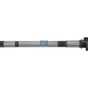 DT Spare Parts 6.60184 Brake camshaft, right, D1: 42 mm, D2: 45 mm, L1: 591 mm, L2: 26.5 mm, L3: 535.5 mm, 27 teeth