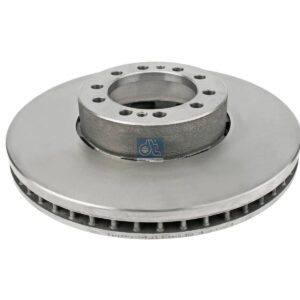 DT Spare Parts 6.61004 Brake disc, D: 438 mm, 12 bores, P: 165 mm, S: 45 mm