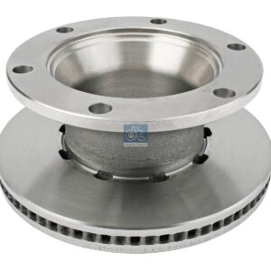 DT Spare Parts 6.61008 Brake disc, D: 330 mm, 6 bores, P: 245 mm, H: 137 mm, S: 34 mm, s: 28 mm