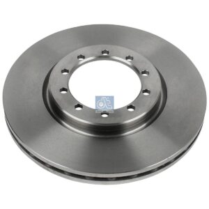 DT Spare Parts 6.61018 Brake disc, D: 290 mm, 10 bores, P: 120 mm, d: 102 mm, H: 42.5 mm, S: 26 mm, s: 23 mm