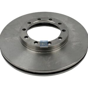 DT Spare Parts 6.61021 Brake disc, D: 276 mm, 10 bores, P: 120 mm, d: 102 mm, H: 44 mm, S: 24 mm, s: 22 mm