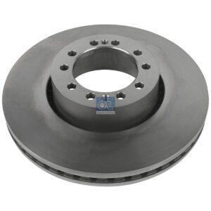 DT Spare Parts 6.61022 Brake disc, D: 434 mm, 10 bores, P: 165 mm, d: 131 mm, H: 96 mm, S: 45 mm, s: 37 mm
