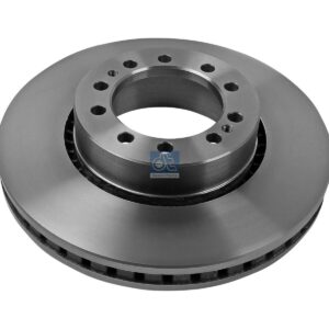 DT Spare Parts 6.61035 Brake disc, D: 410 mm, 10 bores, b: 16.5 mm, P: 165 mm, d: 131 mm, H: 93 mm, S: 45 mm, s: 37 mm