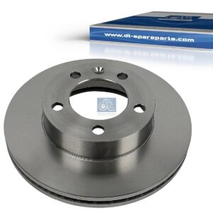 DT Spare Parts 6.61038 Brake disc, D: 302 mm, 5 bores, P: 130 mm, d: 90 mm, H: 70 mm, S: 28 mm, s: 25 mm