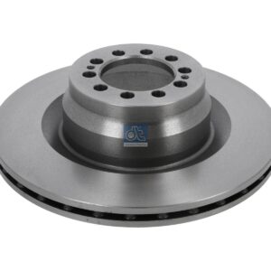 DT Spare Parts 6.61042 Brake disc, D: 290 mm, 10 bores, b: 12.7 mm, P: 95 mm, d: 73 mm, H: 77 mm, S: 22 mm, s: 19 mm
