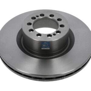 DT Spare Parts 6.61046 Brake disc, D: 290 mm, 10 bores, b: 12.7 mm, P: 95 mm, H: 77 mm, S: 26 mm, s: 23 mm