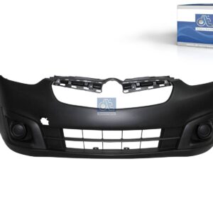 DT Spare Parts 6.70124 Bumper, front, black