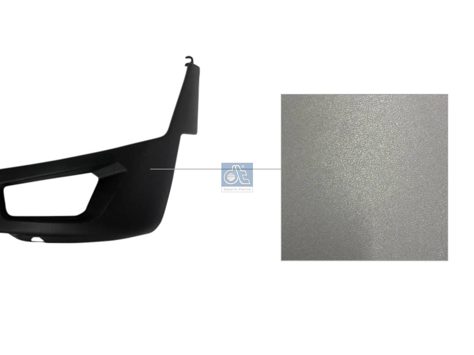 DT Spare Parts 6.70324 Bumper corner, left