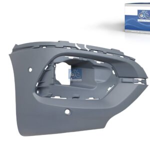 DT Spare Parts 6.70372 Bumper corner, front, right, primed