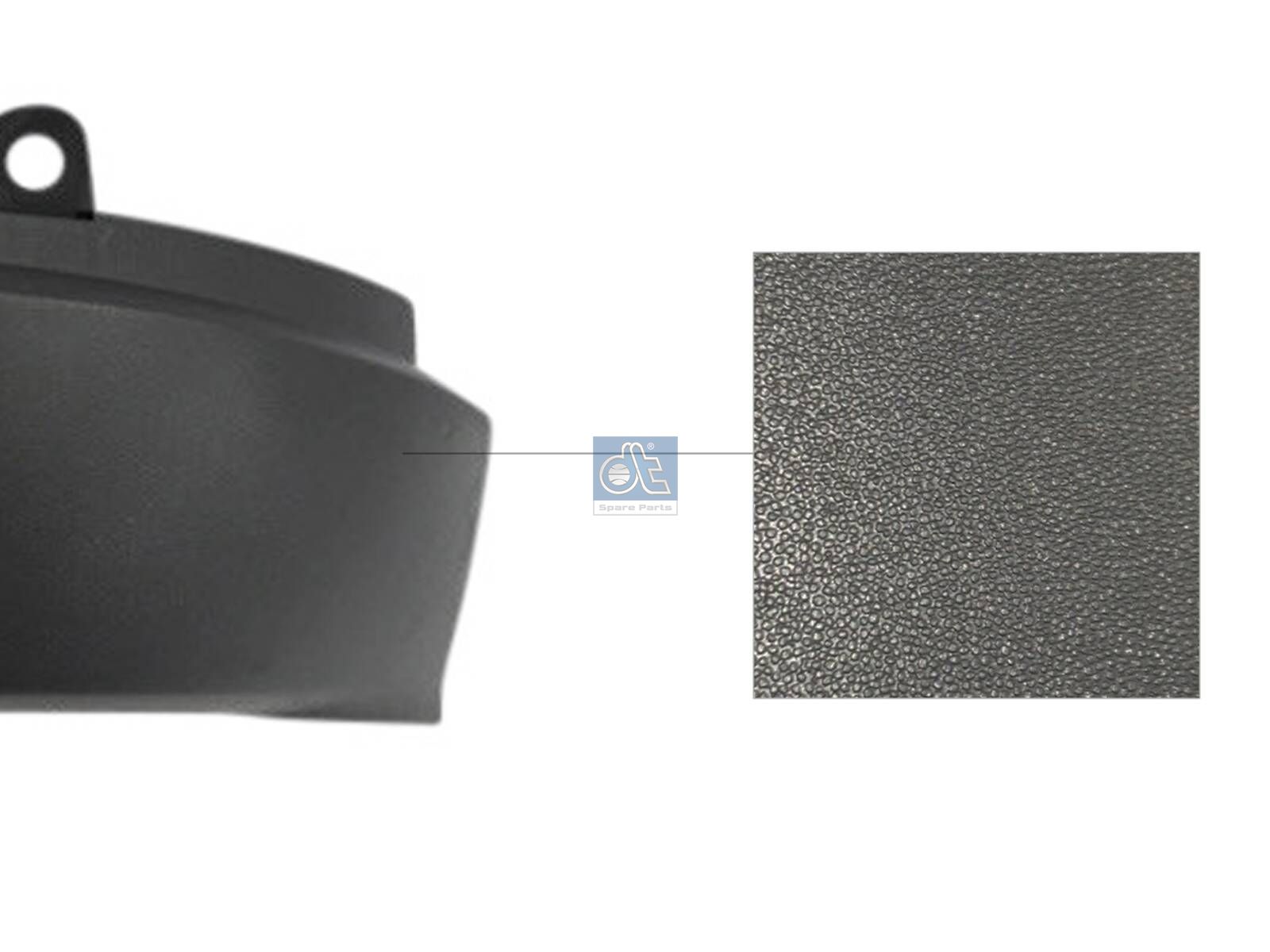 DT Spare Parts 6.70493 Corner panel, right