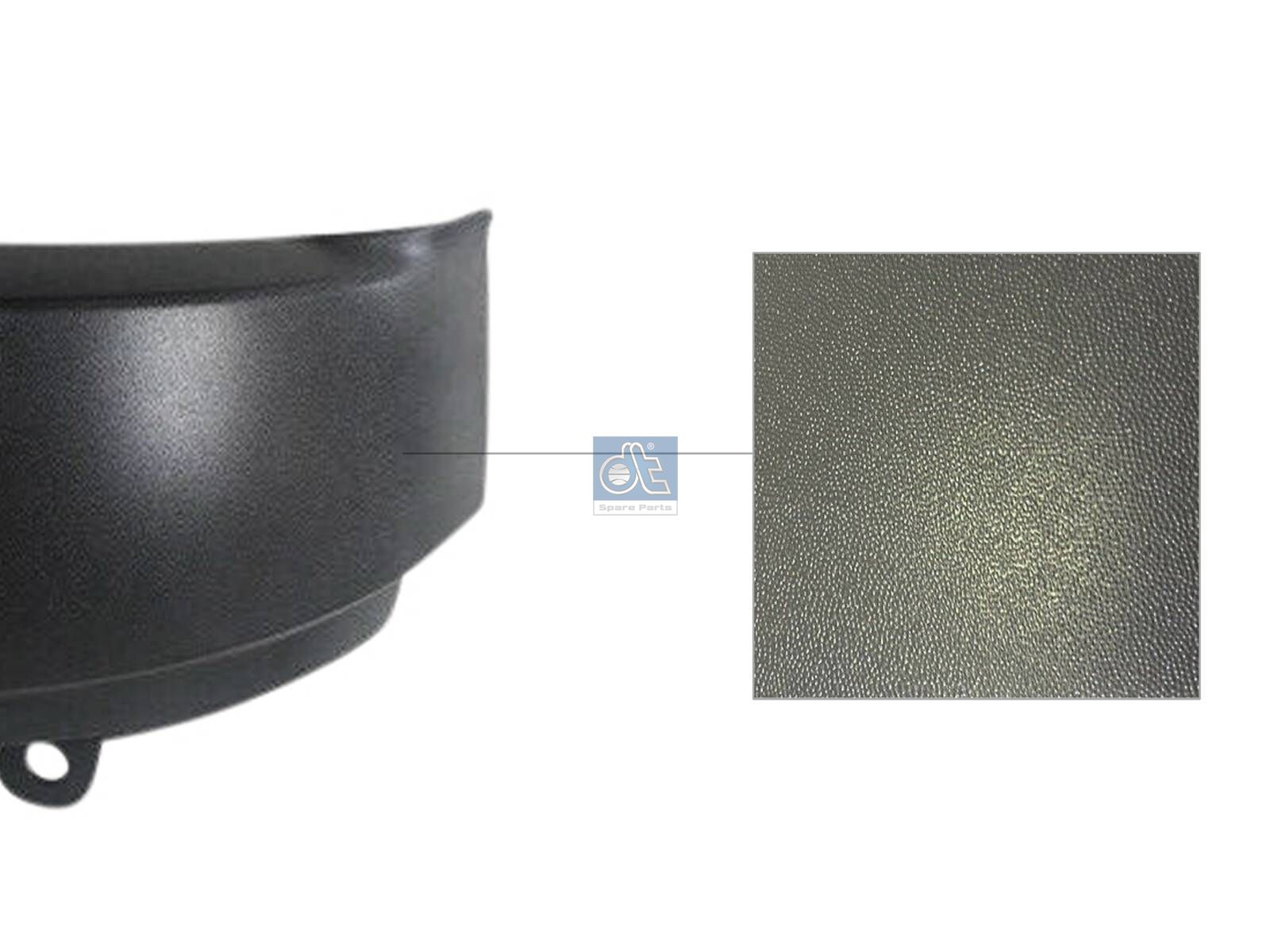 DT Spare Parts 6.70494 Corner panel, left
