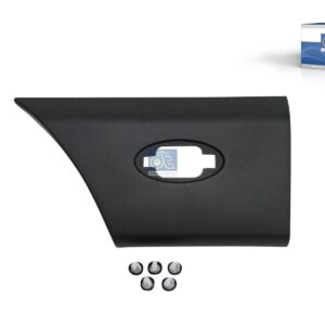 DT Spare Parts 6.70502 Cover moulding, lateral, left