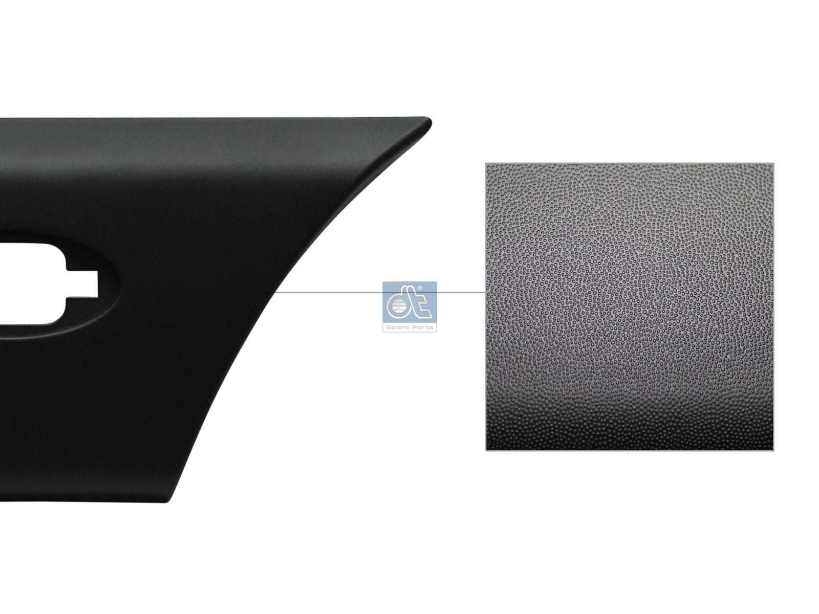 DT Spare Parts 6.70503 Cover moulding, lateral, right