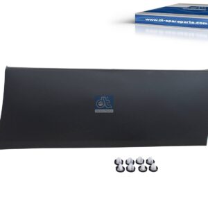 DT Spare Parts 6.70518 Cover moulding, lateral, left, black