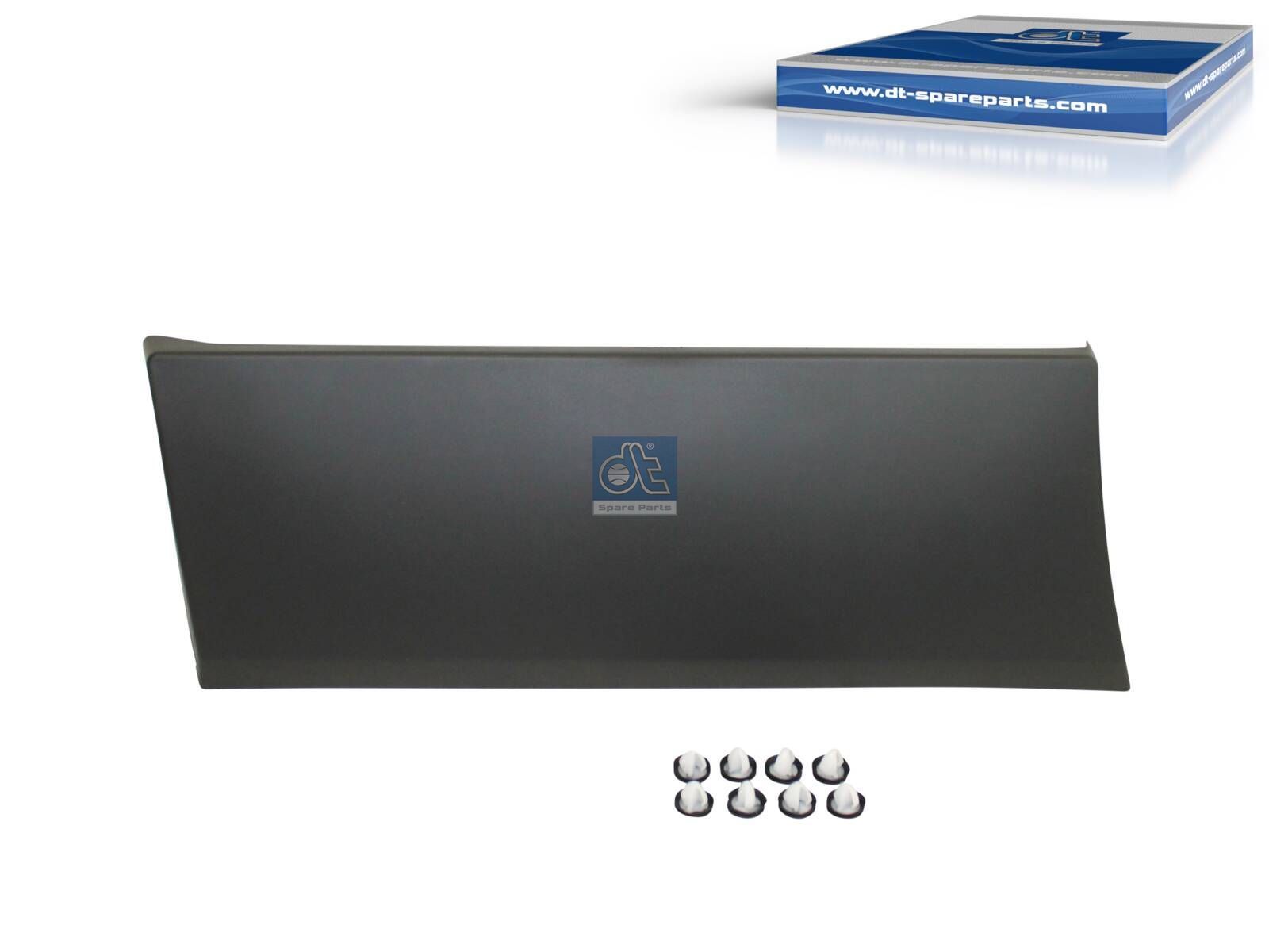 DT Spare Parts 6.70519 Cover moulding, lateral, right, black