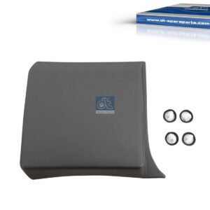 DT Spare Parts 6.70581 Cover moulding, lateral, right, black