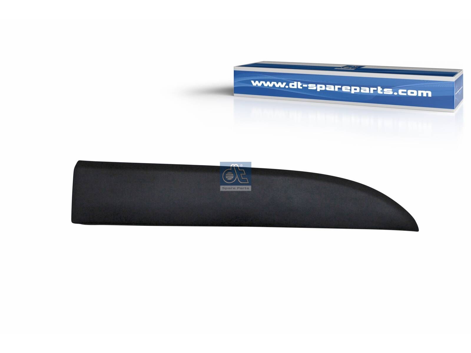 DT Spare Parts 6.70585 Cover moulding, lateral, right, black