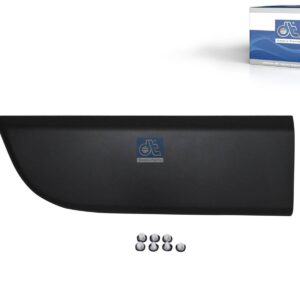 DT Spare Parts 6.70588 Cover moulding, lateral, left, black