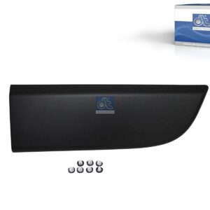 DT Spare Parts 6.70589 Cover moulding, lateral, right, black