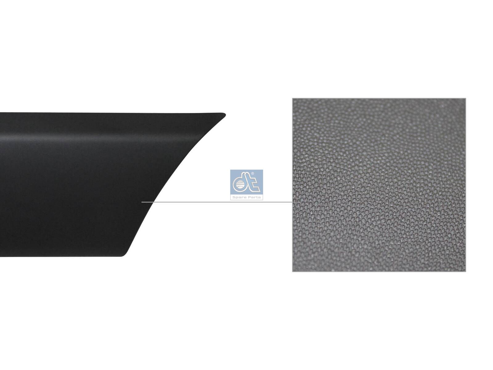 DT Spare Parts 6.70599 Cover moulding, left