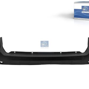 DT Spare Parts 6.70815 Bumper, rear, black