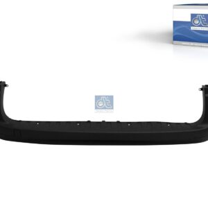 DT Spare Parts 6.70821 Bumper, rear, black