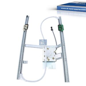 DT Spare Parts 6.72102 Window regulator, right, electrical, with motor