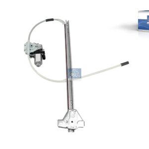 DT Spare Parts 6.72109 Window regulator, left, electrical, with motor