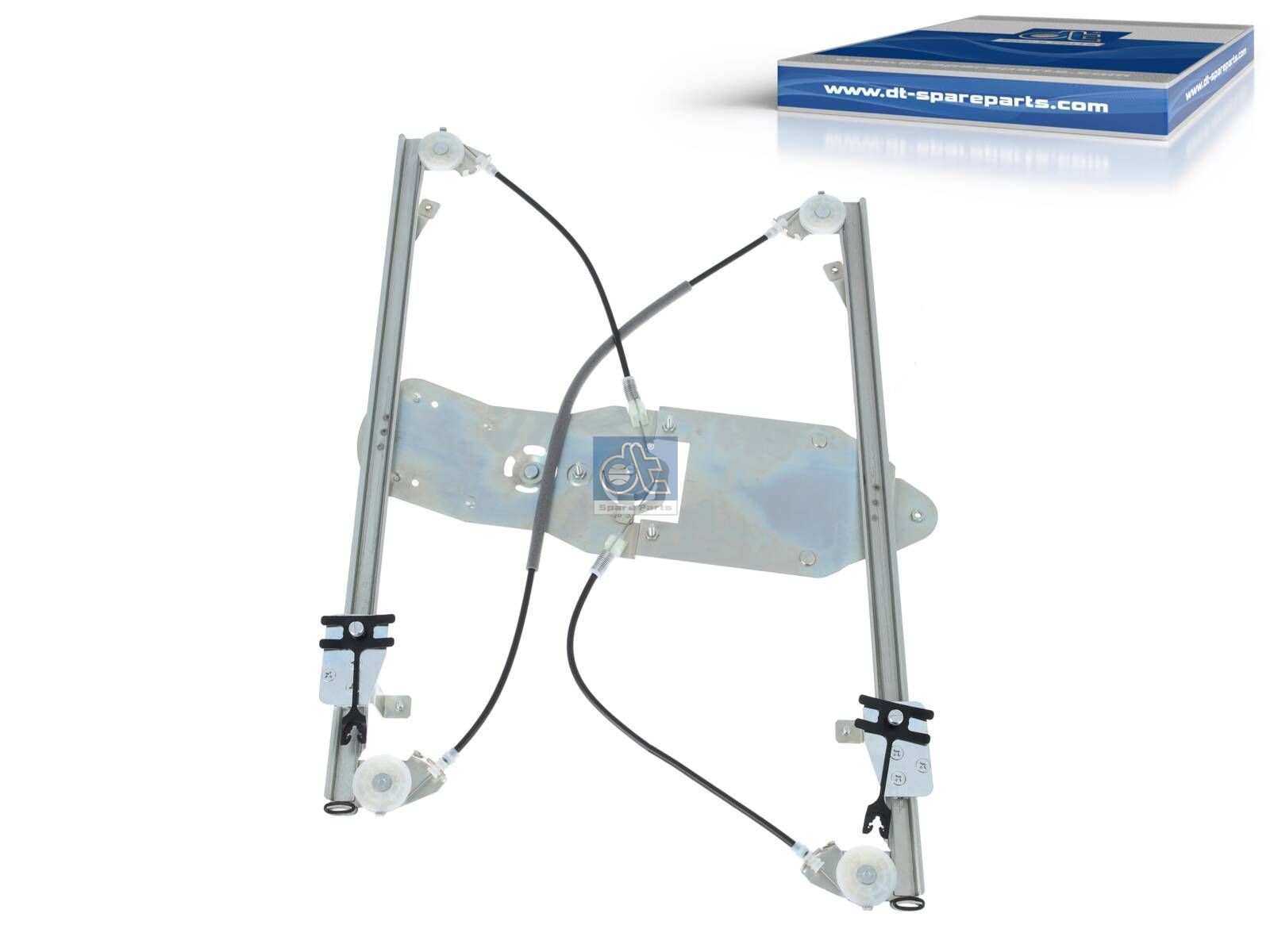 DT Spare Parts 6.72118SP Window regulator, right, electrical, without motor