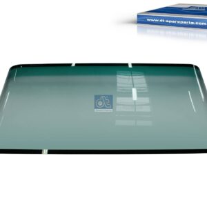DT Spare Parts 6.72272SP Windshield, tinted green, wooden box, L: 2661 mm, W: 1050 mm