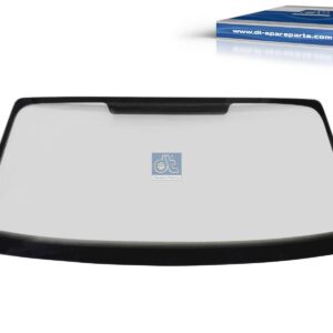 DT Spare Parts 6.72274 Windshield, tinted green, single package, L: 1745 mm, W: 876 mm