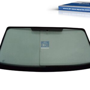 DT Spare Parts 6.72276 Windshield, tinted green, single package, L: 1740 mm, W: 880 mm
