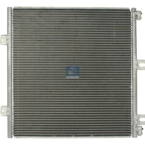 DT Spare Parts 6.73005 Condenser, L: 542 mm, L: 542 mm, W: 531 mm, W: 531 mm, T: 16 mm, T: 16 mm