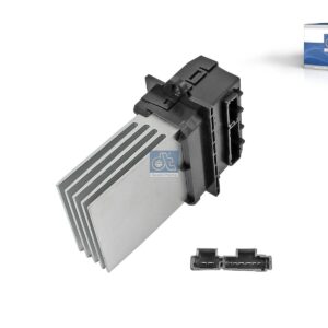 DT Spare Parts 6.73075 Resistor, interior blower, 12 V