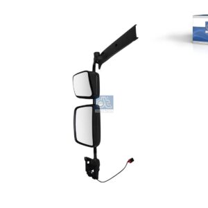 DT Spare Parts 6.75018 Main mirror, complete, left, heated, r: 300 mm, R: 1200 mm