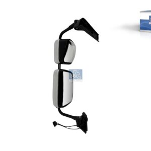 DT Spare Parts 6.75021 Main mirror, complete, right, heated, electrical, grey, r: 300 mm, R: 1200 mm