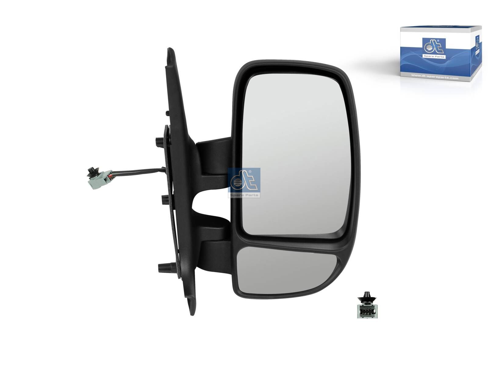 DT Spare Parts 6.75038 Main mirror, right, heated, electrical