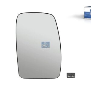 DT Spare Parts 6.75114 Mirror glass, main mirror, right, heatable, W: 191 mm, H: 264 mm