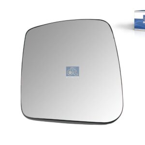 DT Spare Parts 6.75125 Mirror glass, wide view mirror, left, heated, R: 300 mm