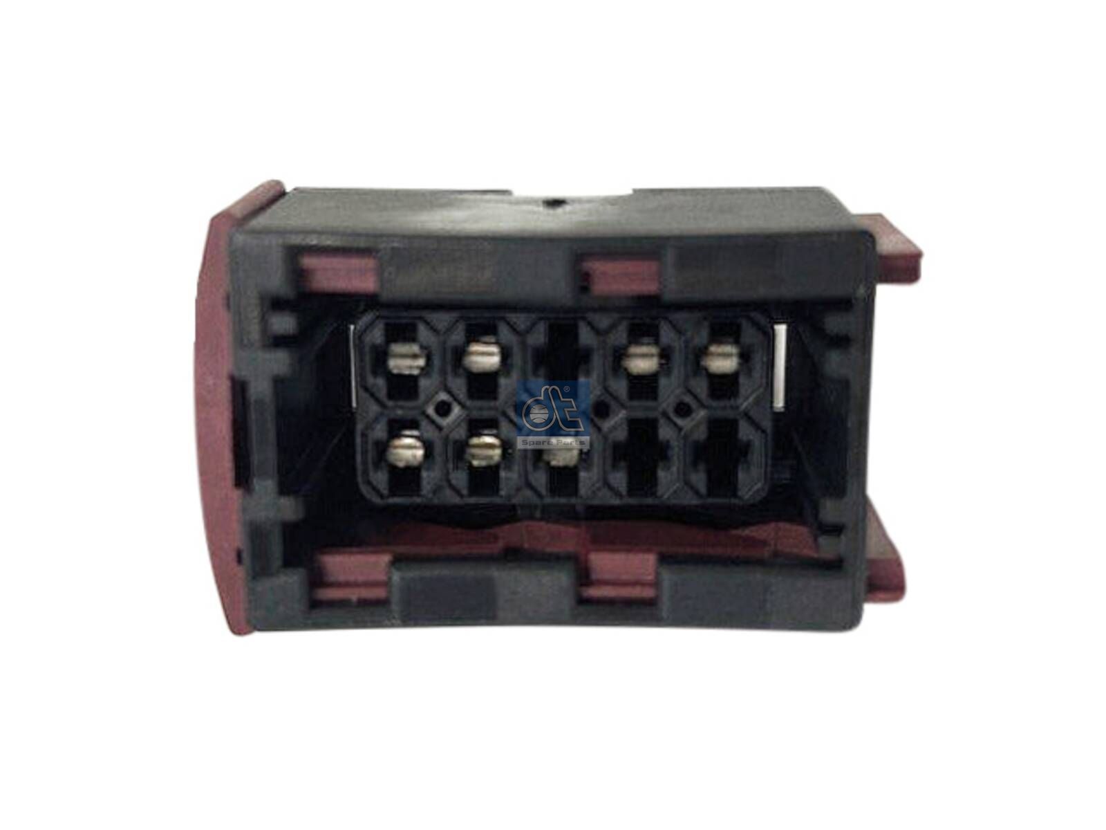DT Spare Parts 6.75206 Main mirror, complete, right, heated, electrical, black, 24 V, r: 300 mm, R: 1200 mm, L: 880 mm, W: 440 mm, S: 155 mm