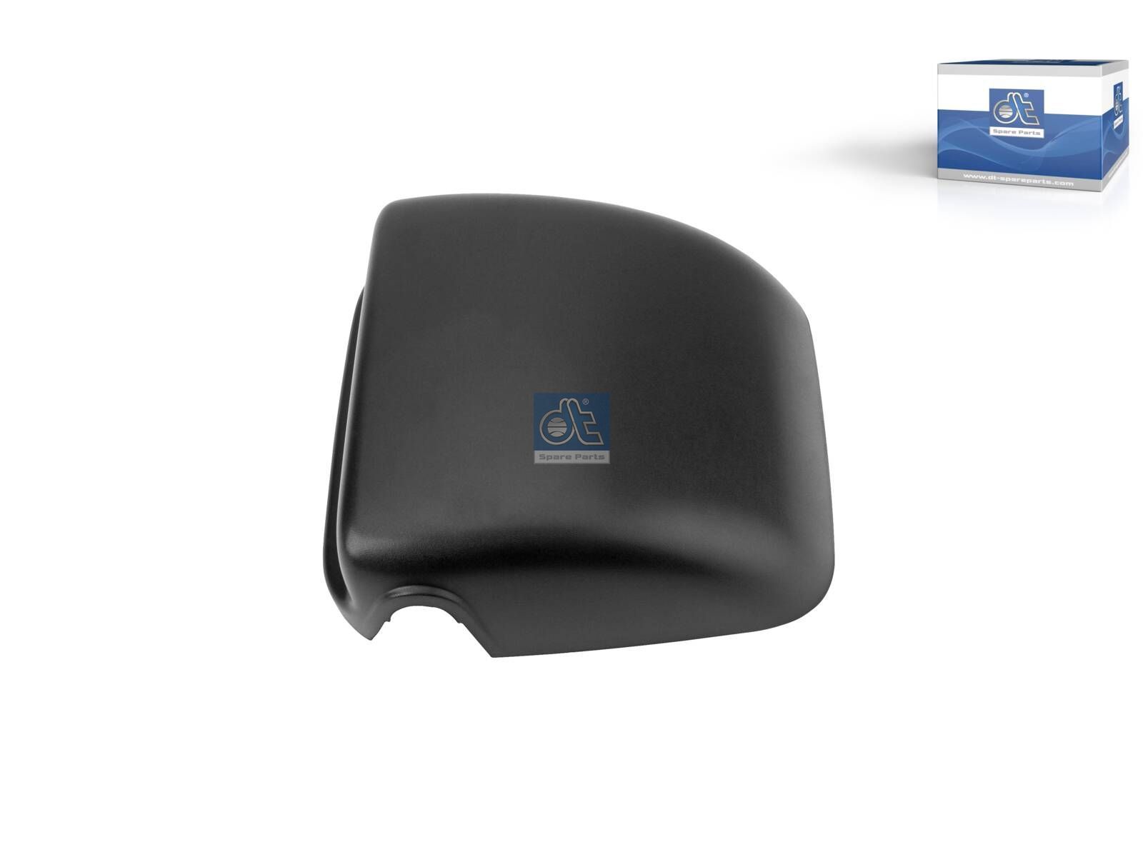 DT Spare Parts 6.75312 Mirror cover, black, wide view mirror