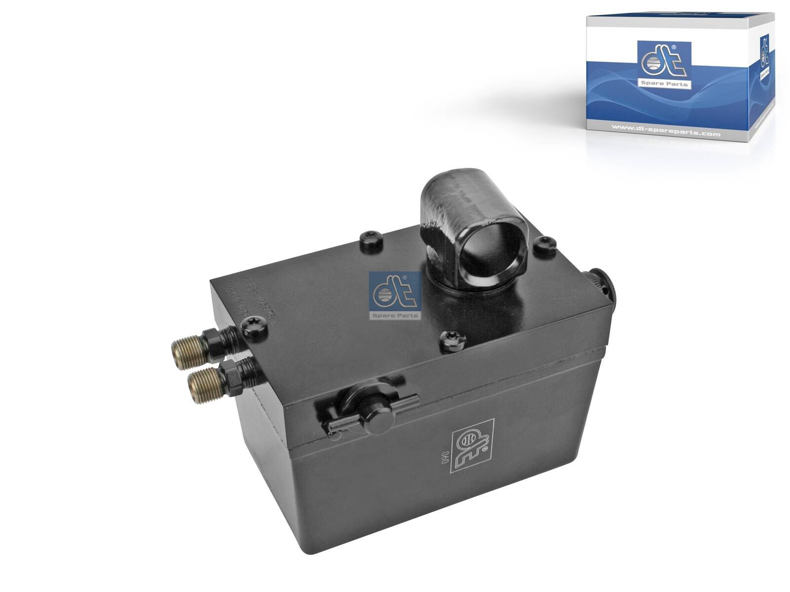 DT Spare Parts 6.76000 Cabin tilt pump, 310 ml, M12 x 1, M12 x 1, L: 130 mm, W: 80 mm, H: 86 mm, 280 bar, Pov: 370 bar