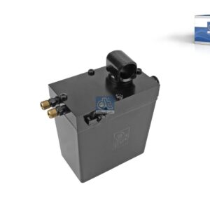 DT Spare Parts 6.76003 Cabin tilt pump, 580 ml, M12 x 1, M12 x 1, L: 130 mm, W: 80 mm, H: 141 mm, 280 bar, Pov: 370 bar