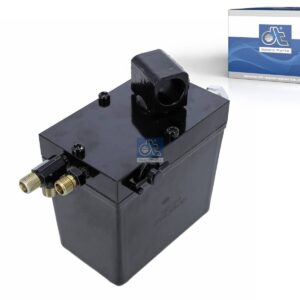 DT Spare Parts 6.76004 Cabin tilt pump, 480 ml, M12 x 1, M12 x 1, L: 130 mm, W: 80 mm, H: 121 mm, 280 bar, Pov: 370 bar