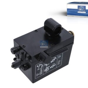DT Spare Parts 6.76006 Cabin tilt pump, 380 ml, M12 x 1,5, M12 x 1,5, L: 130 mm, W: 80 mm, H: 101 mm, 280 bar, Pov: 370 bar