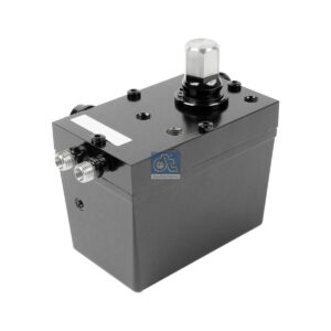 DT Spare Parts 6.76007 Cabin tilt pump, 380 ml, M12 x 1,5, L: 130 mm, W: 80 mm, H: 101 mm, 280 bar, Pov: 370 bar