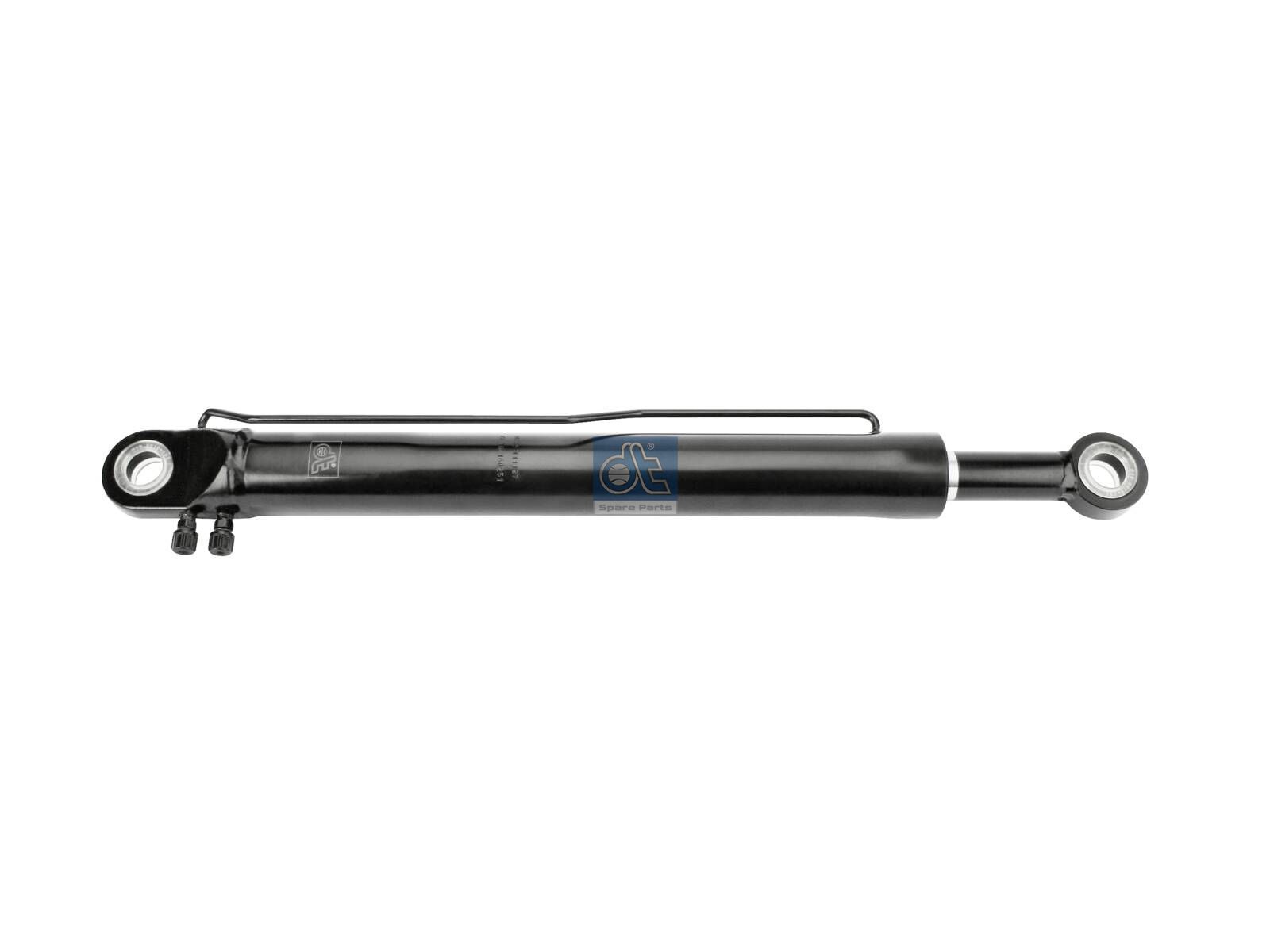 DT Spare Parts 6.76020 Cabin tilt cylinder, D1: 32 mm, D2: 53.5 mm, b1: 25 mm, b2: 25 mm, M12 x 1,0, M12 x 1,0, L: 605 mm, 280 bar, Ls: 353 mm