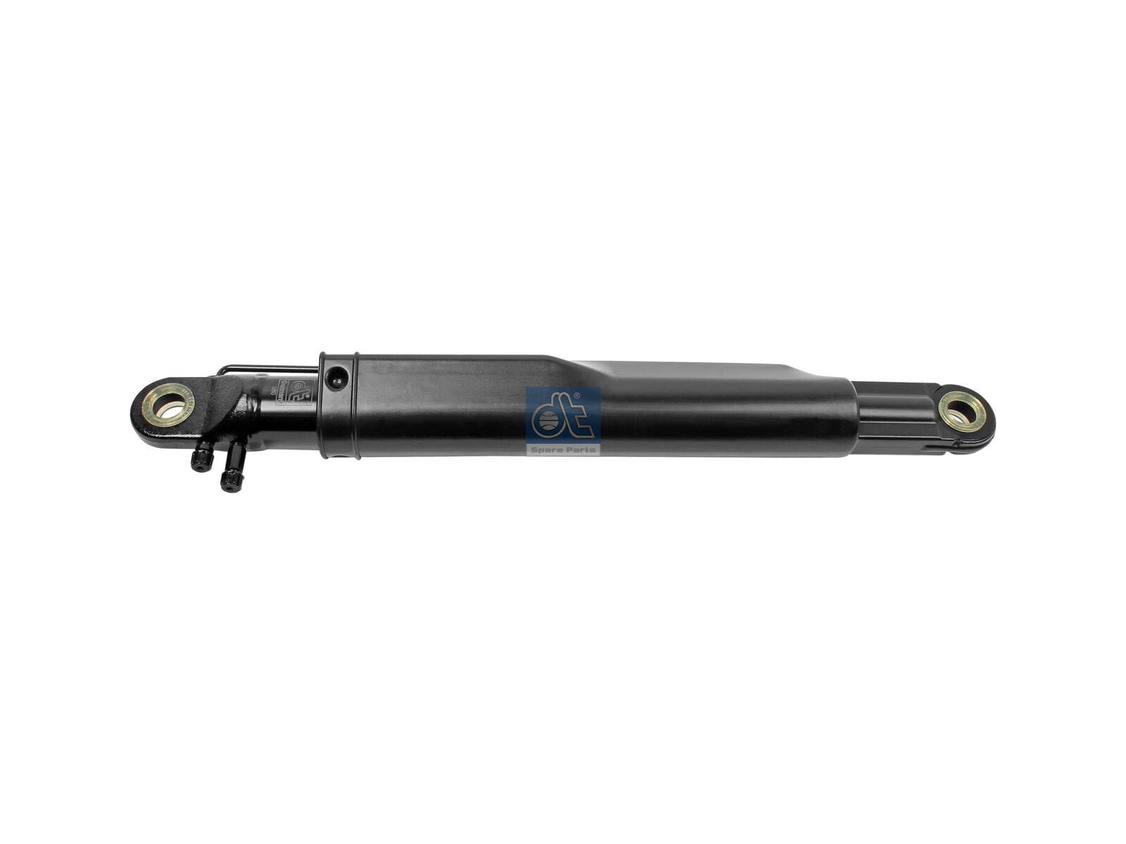 DT Spare Parts 6.76027 Cabin tilt cylinder, D1: 32 mm, D2: 53.5 mm, b1: 25 mm, b2: 25 mm, M12 x 1,0, M12 x 1,0, L: 605 mm, 280 bar, Ls: 353 mm