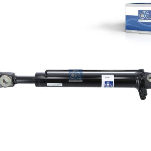 DT Spare Parts 6.76031 Cabin tilt cylinder, D1: 25 mm, D2: 48 mm, b1: 20 mm, b2: 25 mm, Quick connect, Quick connect, L: 487 mm, 280 bar, Ls: 255 mm